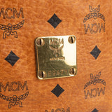 MCM Monogram Visetos Drawstring Bucket Crossbody Bag