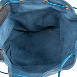 Louis Vuitton Blue Epi Leather Sac Noé Petit Shoulder Bag