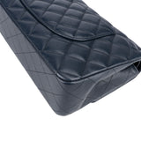 Chanel Quilted Caviar Leather Medium Double Flap Shoulder Bag