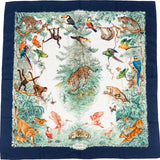Hermès Equateur Silk Carre 90 Scarf Tuch