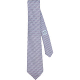 Hermès H Pattern Monogram Silk Tie Krawatte