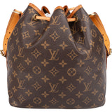 Louis Vuitton Monogram Canvas Sac Noé Petit Shoulder Bag