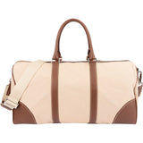 Prada Canvas Saffiano Leather Duffle Weekender 50 Travel Bag