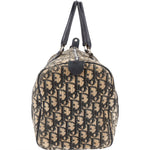 [🔄️B23 / F55] Christian Dior Monogram Trotter Canvas Boston Bag Handbag - vintageandkickz