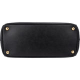 Prada Black Saffiano Metal Leather Large Galleria Handbag