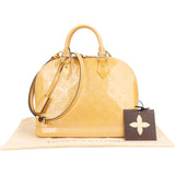 Louis Vuitton Monogram Vernis Alma PM Handbag