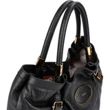 Chloé Black Leather Victoria Handbag