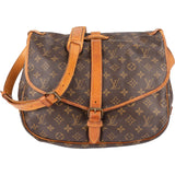 Louis Vuitton Monogram Canvas Saumur 35 Crossbody Bag