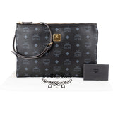 MCM Monogram Visetos Clutch Accessoires Crossbody Bag