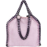 Stella McCartney Shaggy Falabella Fold Over Mini Tote Crossbody Handbag