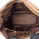 MCM Monogram Visetos Hobo Shoulder Crossbody Bag