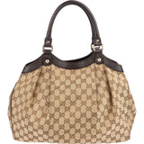 Gucci Monogram GG Canvas Sukey Hobo Handbag
