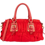 Prada Tessuto Gaufre Satchel Handbag