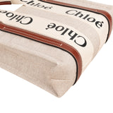 Chloé Canvas Small Woody Tote Handbag