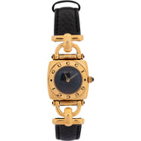 Gucci Gold Tone Horsebit Leather 6300L Woman Watch