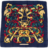Hermès Le Mors a la Conetable Silk Carre 90 Scarf Tuch