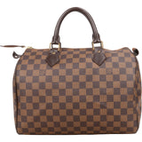 Louis Vuitton Monogram Damier Ebene Speedy 30 Handbag xx riecht - vintageandkickz