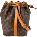 Louis Vuitton Monogram Canvas Sac Noé Petit Shoulder Bag