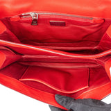 Prada Saffiano Leather Bicolor Shoulder Bag