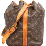Louis Vuitton Monogram Canvas Sac Noé Petit Shoulder Bag