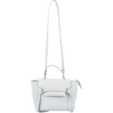 Céline Light Blue Leather Grained Calfskin Nano Belt Handbag