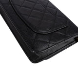 Chanel Quilted Caviar Leather CC Wallet On Chain Crossbody Bag