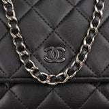 Chanel Quilted Lambskin Wallet On Chain Crossbody Bag