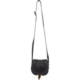 Chloé Grained Calfskin Small Marcie Saddle Crossbody Bag