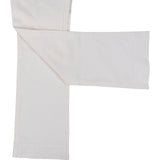 Gucci White Cotton Back Heart Tattoo Woman Ankle Pants (IT36)