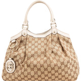 Gucci Monogram GG Canvas Sukey Handbag