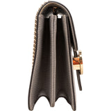 Gucci Grained Calfskin Interlocking GG Shoulder Crossbody Bag
