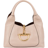 Gucci Grained Leather Horsebit 1955 Small Tote Handbag