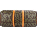 Louis Vuitton Limited Monogram Canvas Graffiti Keepall 50 Travel Bag