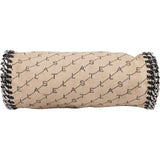 Stella McCartney Monogram Canvas Falabella Fold Over Tote Crossbody Handbag
