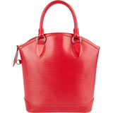 Louis Vuitton Red Epi Leather Lockit PM Handbag