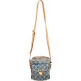 Louis Vuitton Monogram Denim Camera Crossbody Bag