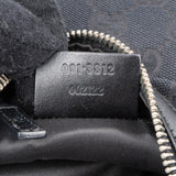 Gucci Monogram GG Black Canvas Small Shoulder Bag