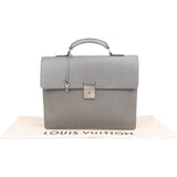Louis Vuitton Grey Taiga Leather Robusto Briefcase Handbag