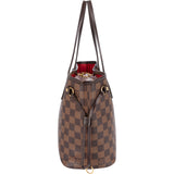 Louis Vuitton Monogram Damier Ebene Neverfull PM Shoulder Bag