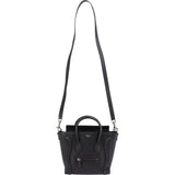 Celine Grained Leather Luggage Nano Crossbody Handbag