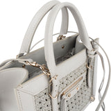 Balenciaga Woven Leather Classic City Square Tote Handbag