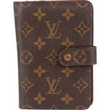 Louis Vuitton Canvas Monogram Porto Papier Zip Wallet