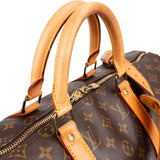 Louis Vuitton Monogram Canvas Keepall 50 Bandoulière Travel Bag