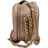 Chanel Quilted Leather Camera Case Boy Crossbody Bag