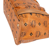 MCM Monogram Visetos Shopper Project Tote Handbag