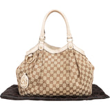 Gucci Monogram GG Canvas Sukey Handbag
