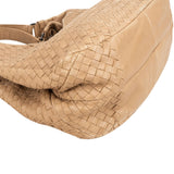 Bottega Intrecciato Nappa Leather Medium Compana Hobo Shoulder Bag