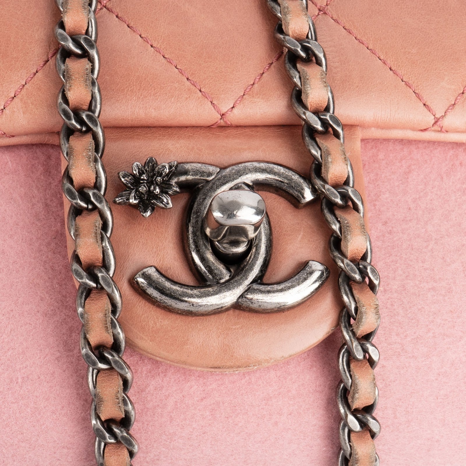 Chanel Quilted Lambskin Edelweiß Salzburg Single Flap Crossbody Bag - vintageandkickz