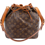 Louis Vuitton Monogram Canvas Sac Noé Petit Shoulder Bag