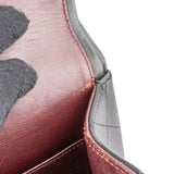 Chanel Quilted Lambskin Palladium Jumbo Double Flap Crossbody Bag